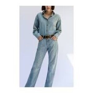 Free People X Daily Blue "Mood" in Echo wash Blue Jean Size:26 RET:$319 NWT